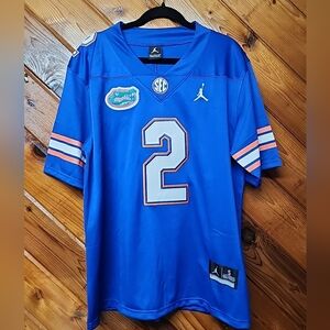 Florida Gators DJ Lagway #2 Blue Football Jersey